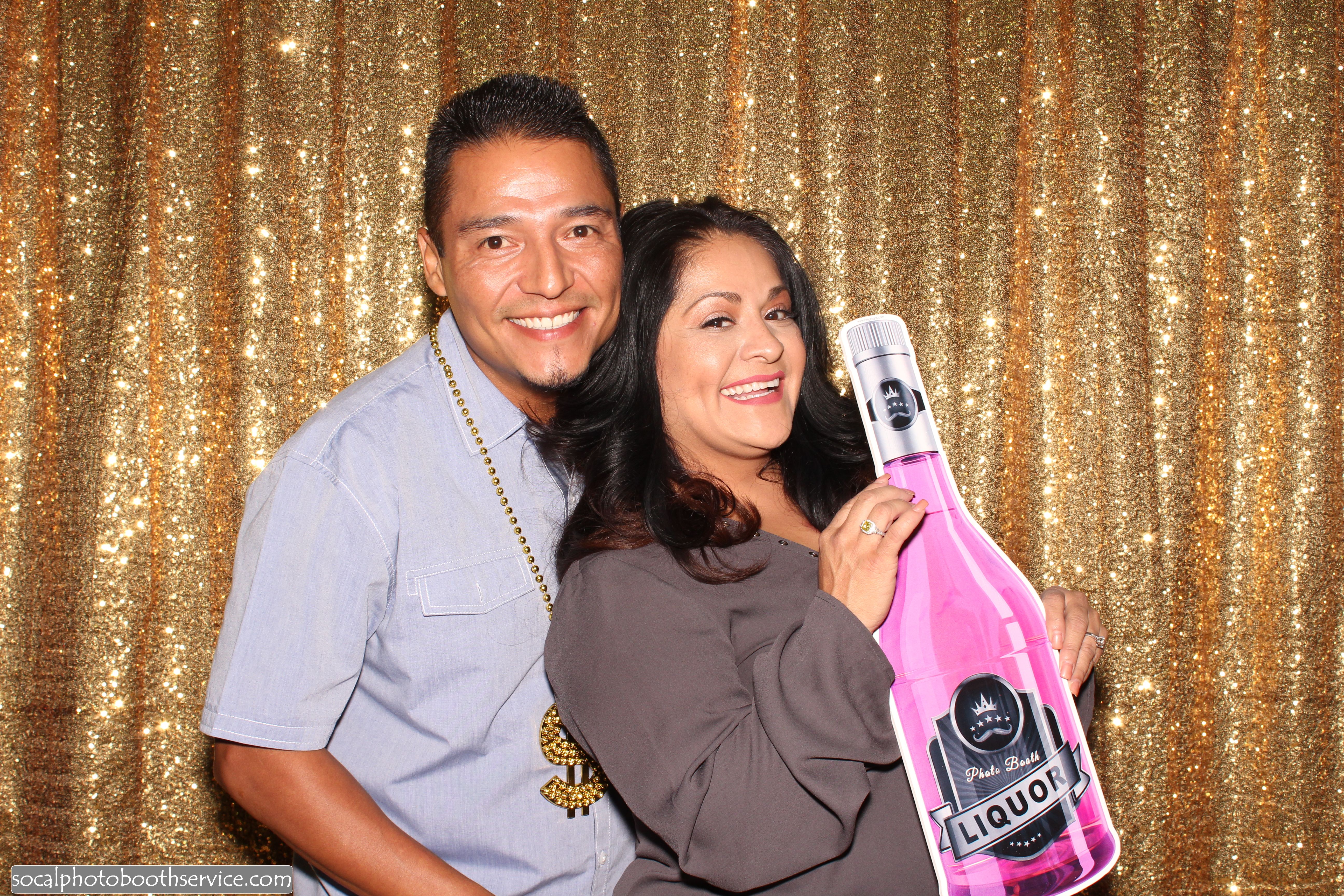 smiles in the photo booth
