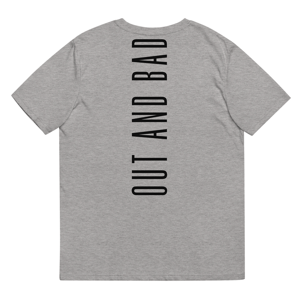 Thumbnail: OUT AND BAD - Unisex organic cotton t-shirt