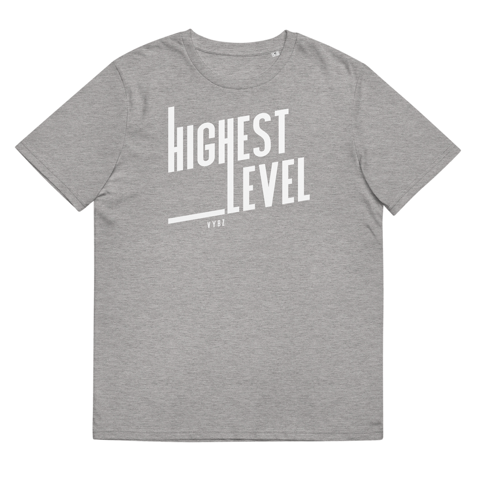 Thumbnail: HIGHEST LEVEL - Unisex organic cotton t-shirt