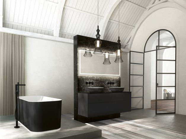 Thumbnail: Free-standing bath, 1700 x 700 mm
