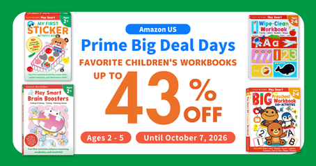 Gakken Prime Big Deal Days 2026 on Amazon US: Up to 43% Off Children’s Workbooks