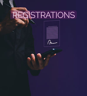 Streamline your registration, license, trademark process with our professional assistance.