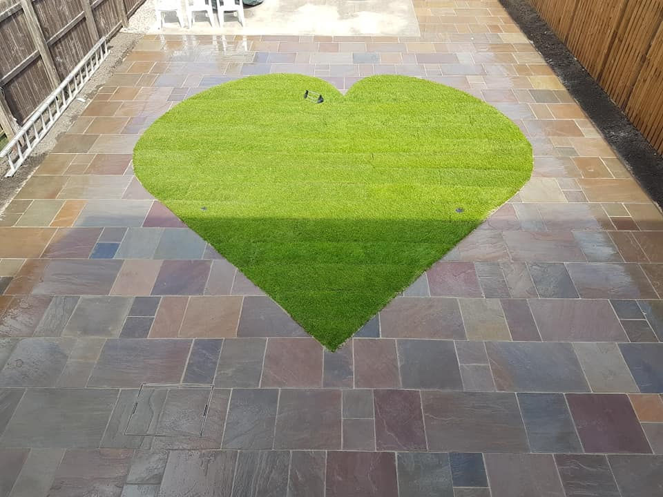 new patio install durham