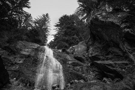 Cascata nascosta in Val di Peio