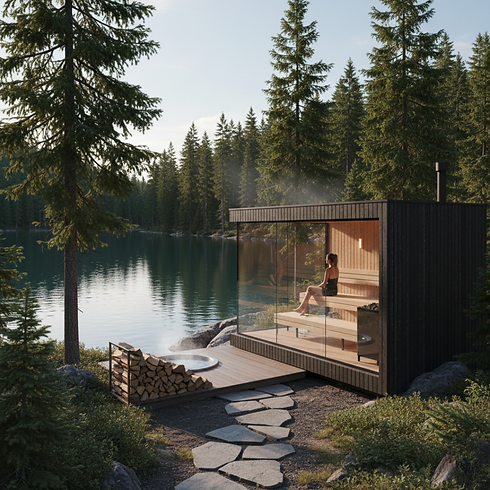 Outdoor-sauna