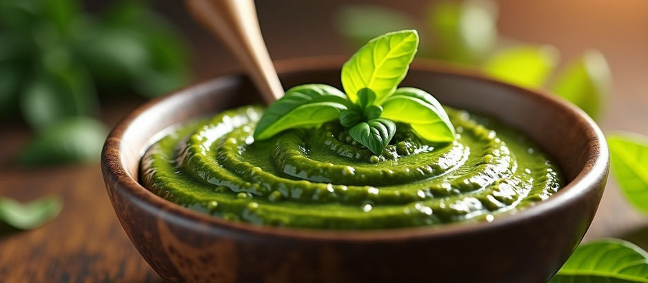 Molho Pesto de Manjericão