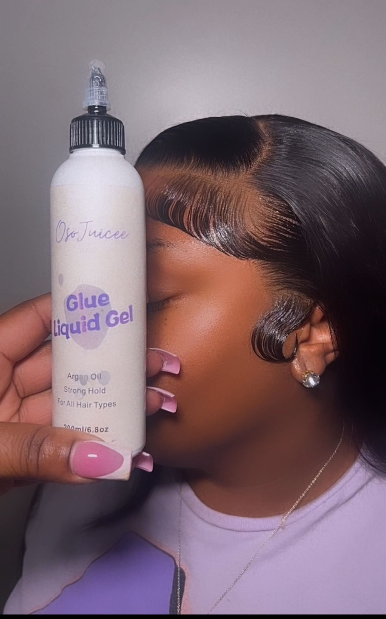 Use our liquid gel for the best baby hairs