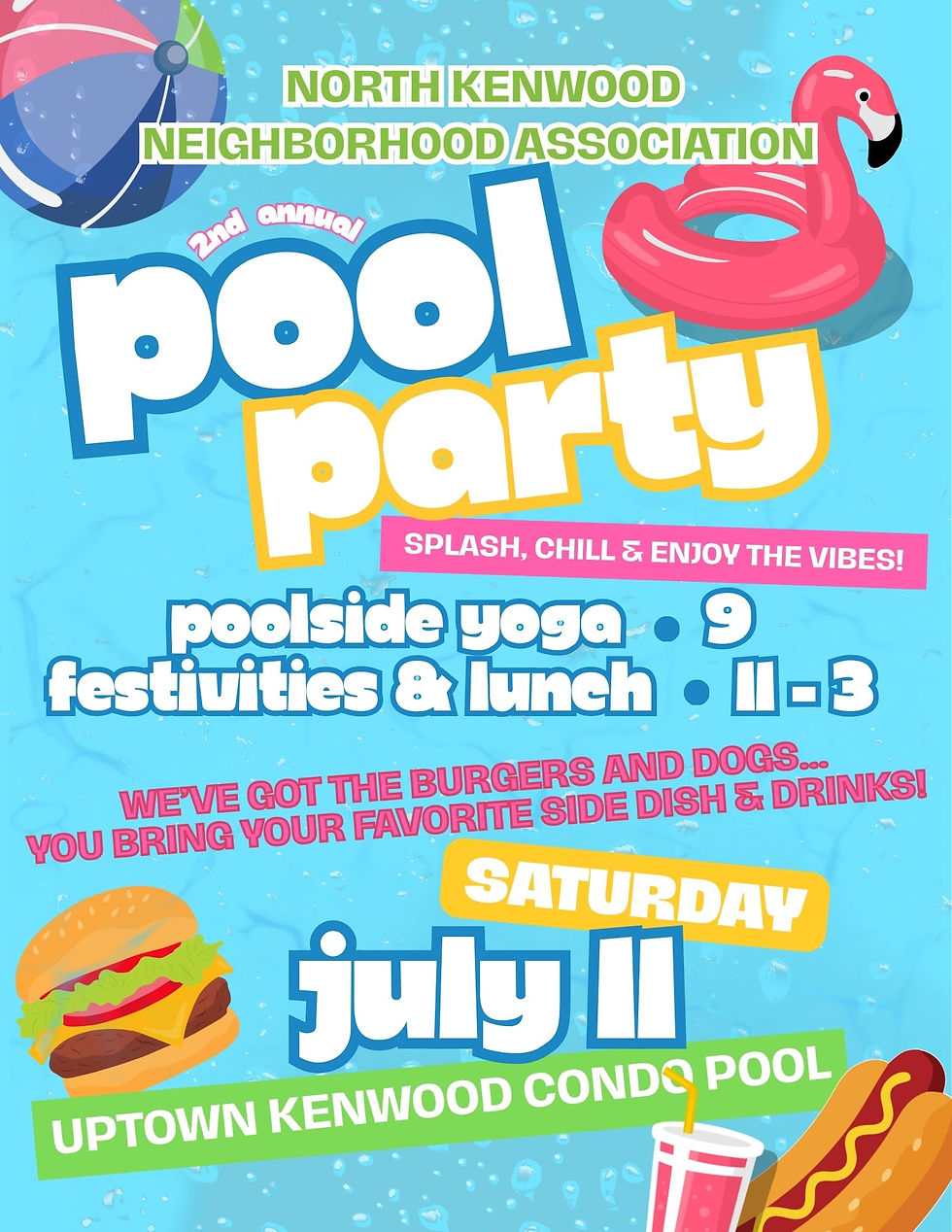 2nd Annual North Kenwood PoolParty