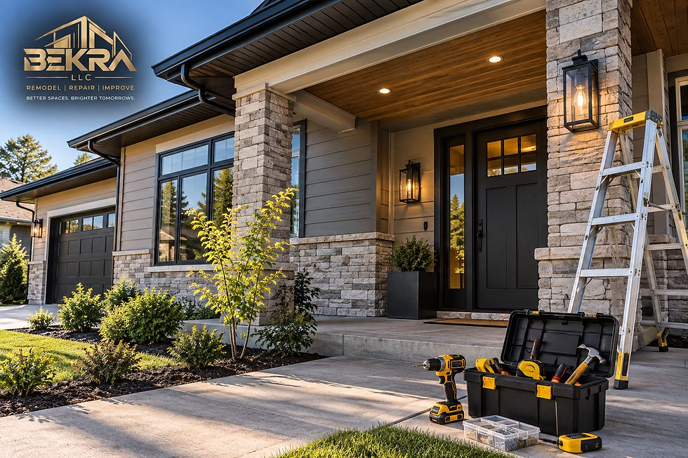 Modern home remodeling project in Oregon