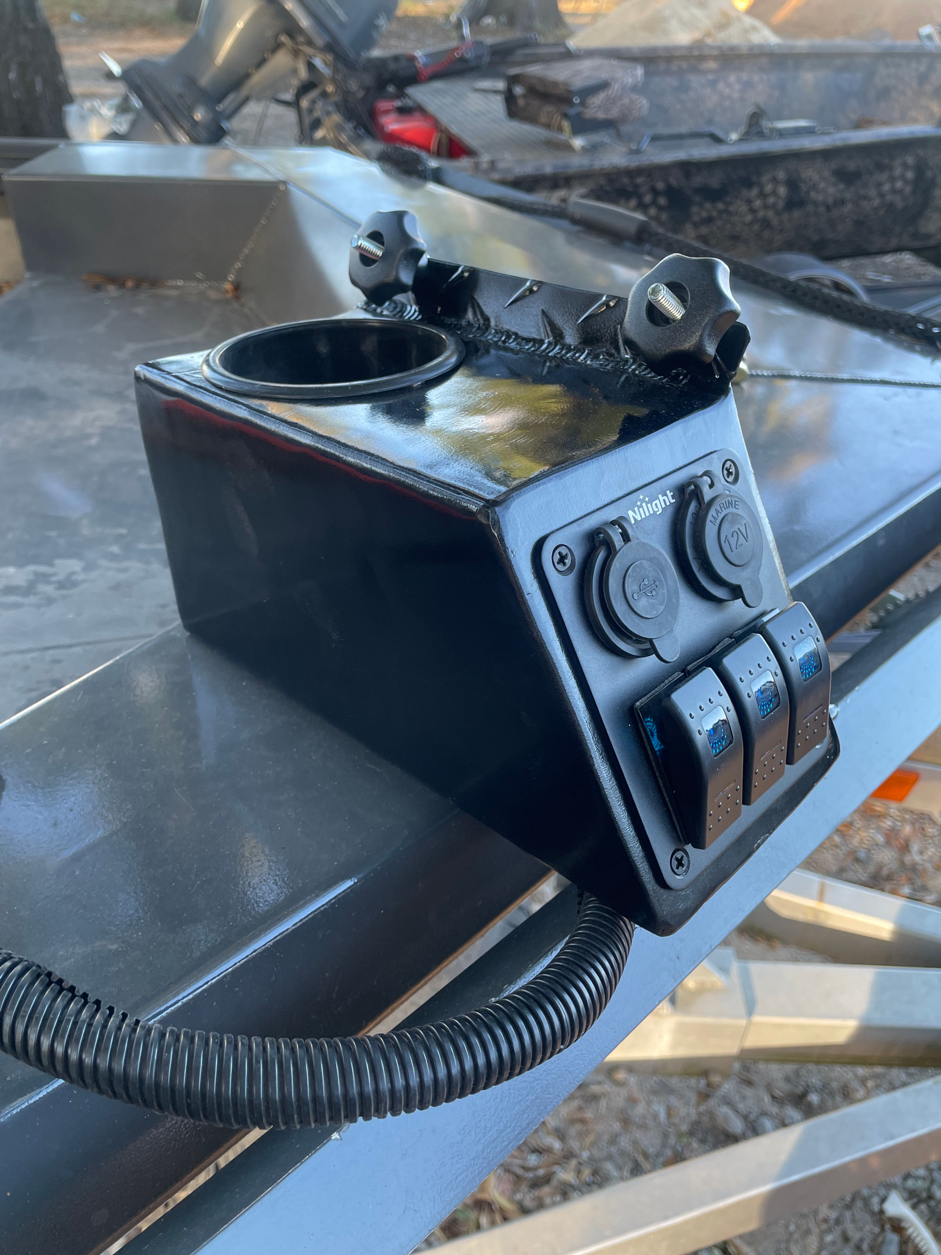 Cup Holder Switch Panel