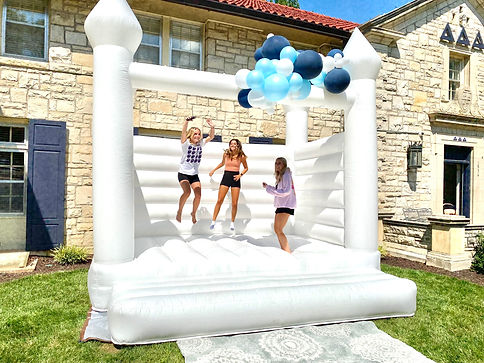 White Bounce House
