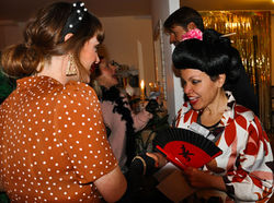 "The Curse of the Quora Diamond" murder mystery party by Perfectly Premeditated