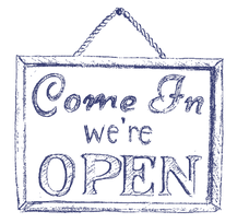 "Open" Sign