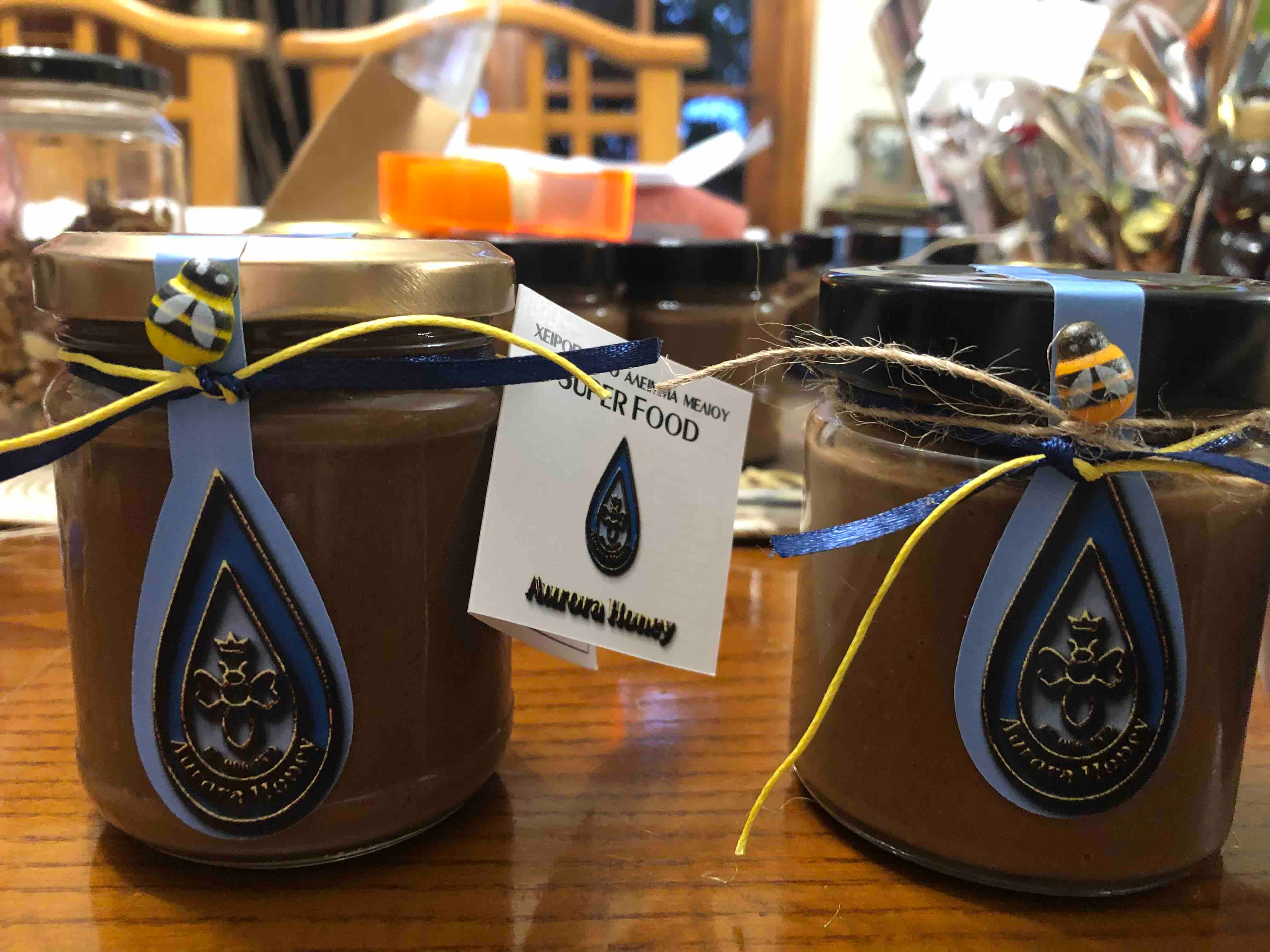 Χειροποίητο Άλειμμα Μελιού με φυστίκι