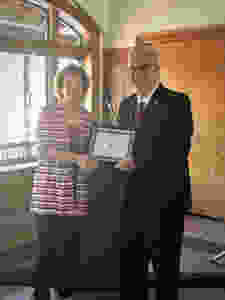 State Rep. Mark Walker receives the Friend of Infrastructure Award