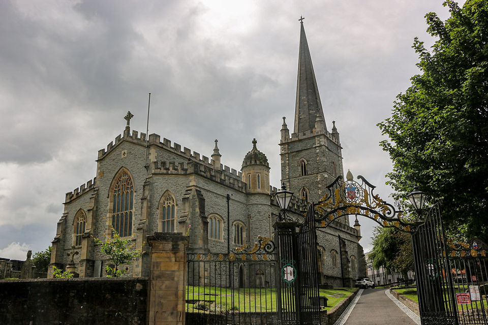 Derry Cathedral St Columb Cathedral Derry Nordirland