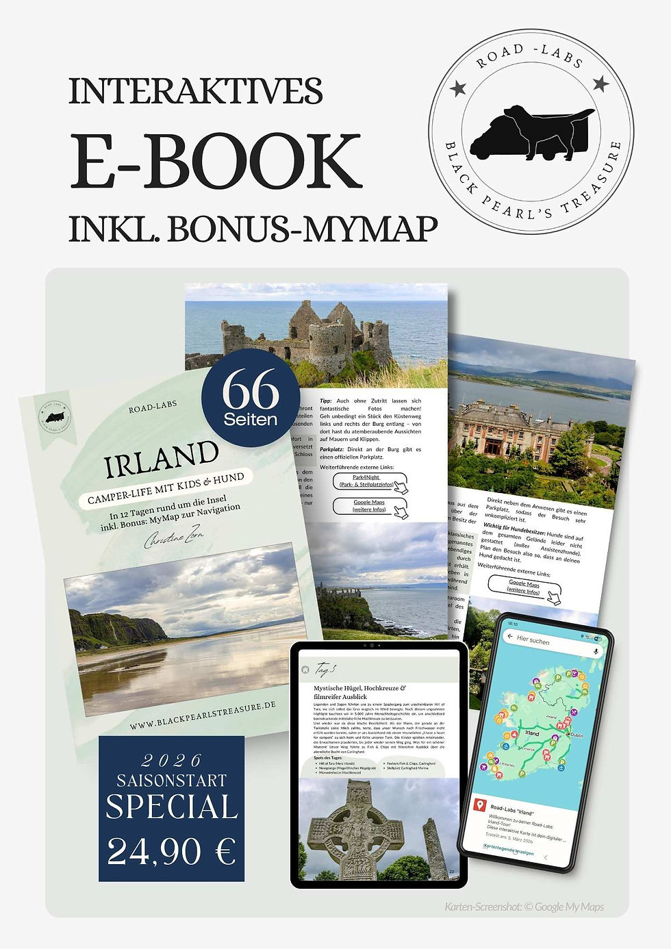 Mockup Irland Camper Guide E-Book