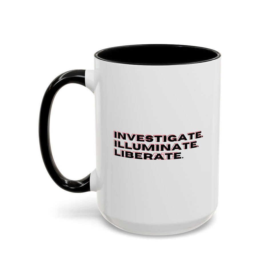 Thumbnail: TPD Coffee Mug - Investigate Illuminate Liberate Accent (11, 15oz)