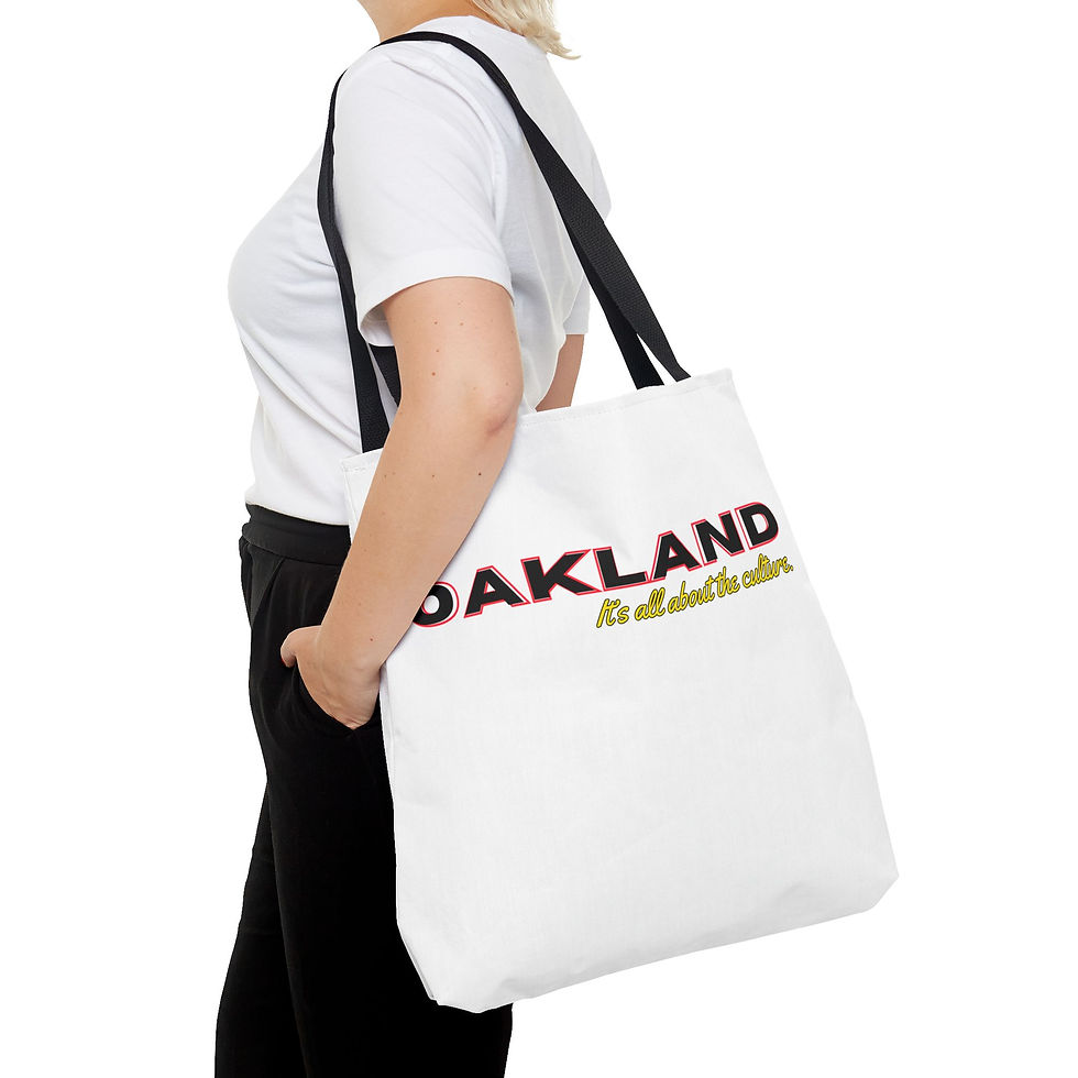 Thumbnail: TPD Tote Bag - Oakland It's All About the Culture Tote Bag