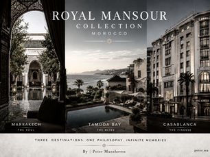 De Royal Mansour - Collectie in Marokko: Alle Goeie Dingen Komen in Drie