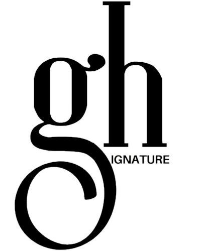 GHsignature logo black
