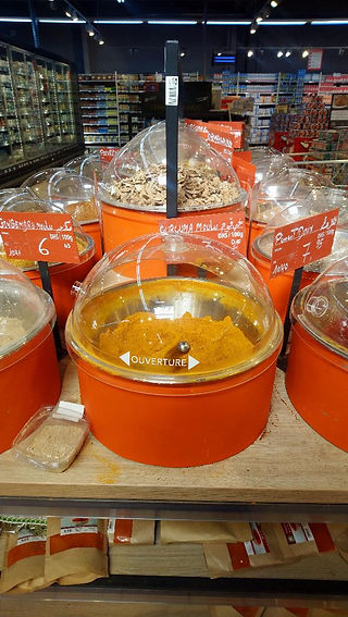a great selection of spices