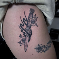 Black and Grey Tattoo