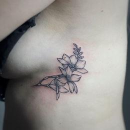 black and grey tattoo, done by tattoo artist Josh White in Cape Town