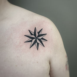 black and grey tattoo, done by tattoo artist Josh White in Cape Town