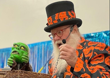 Halloween magic show