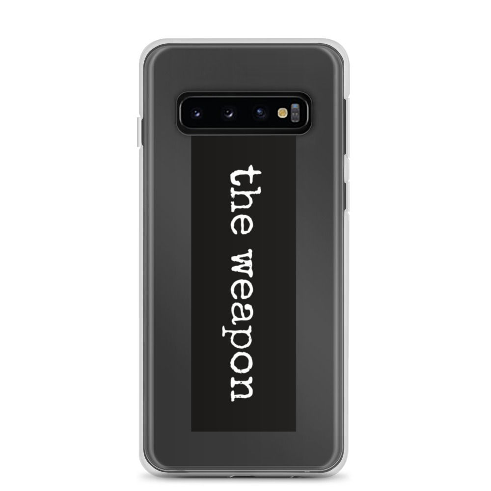 the weapon Title Samsung Case