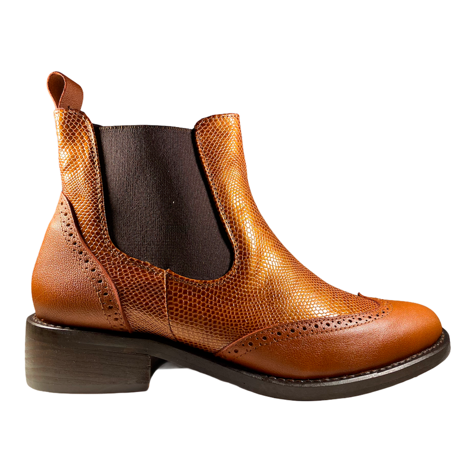 Botín Tacón Ancho - 3550