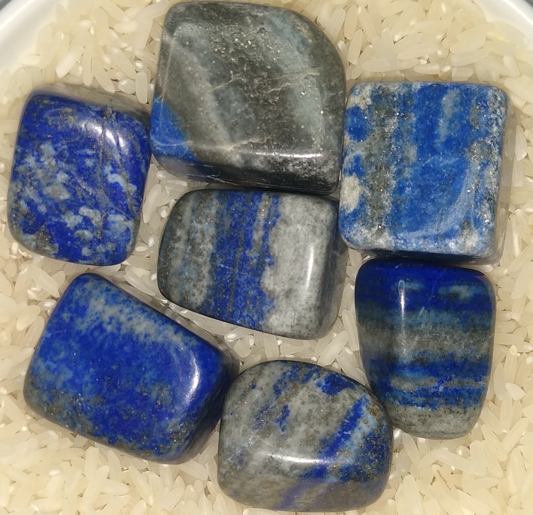 Lapis Lazuli Tumble Touch Stone