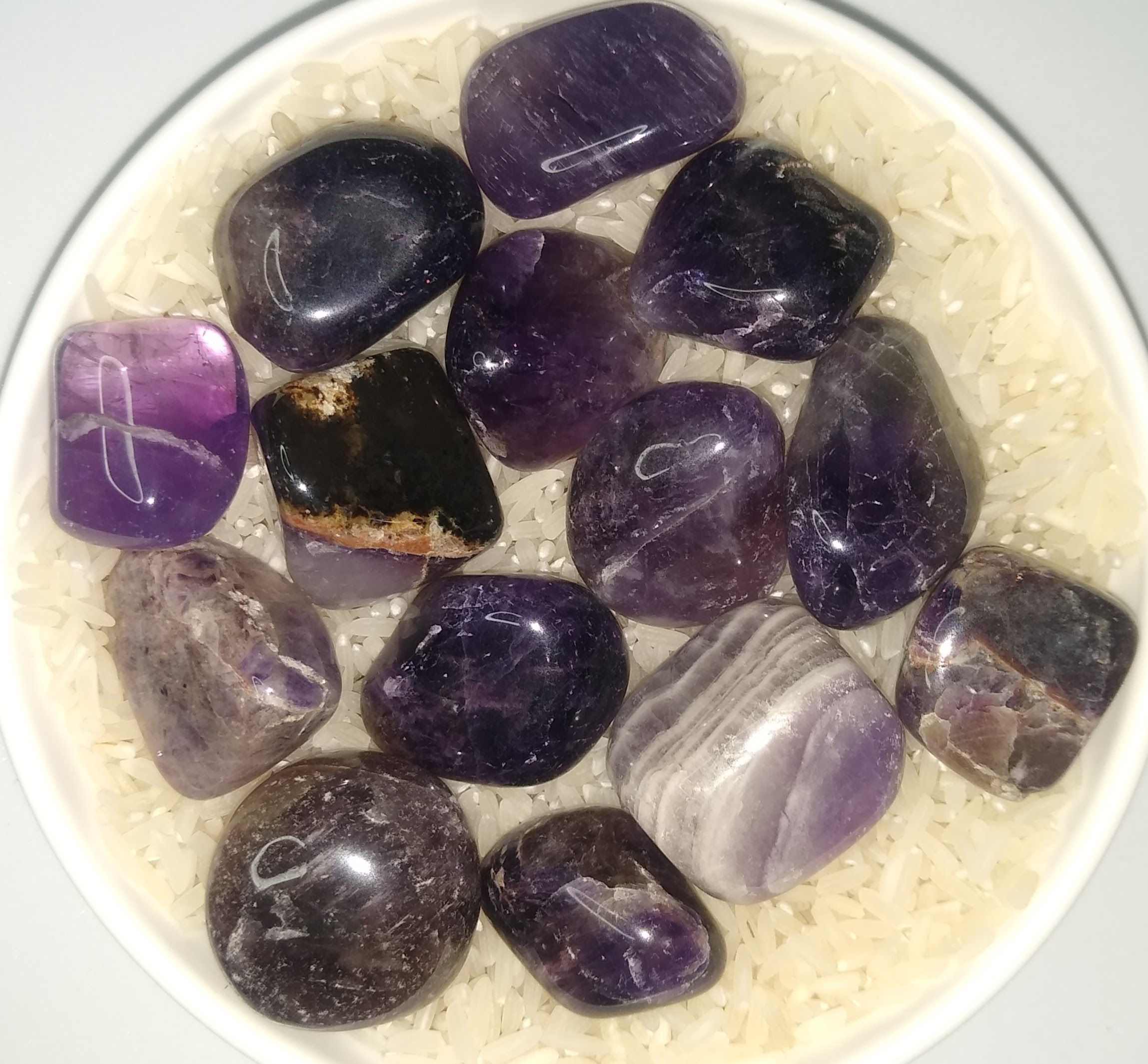 Amethyst Tumbled Stone