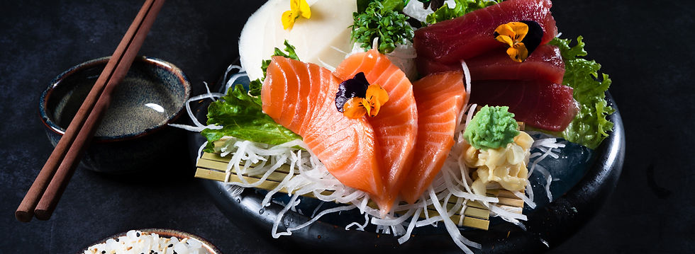 Arranged Food and Objects