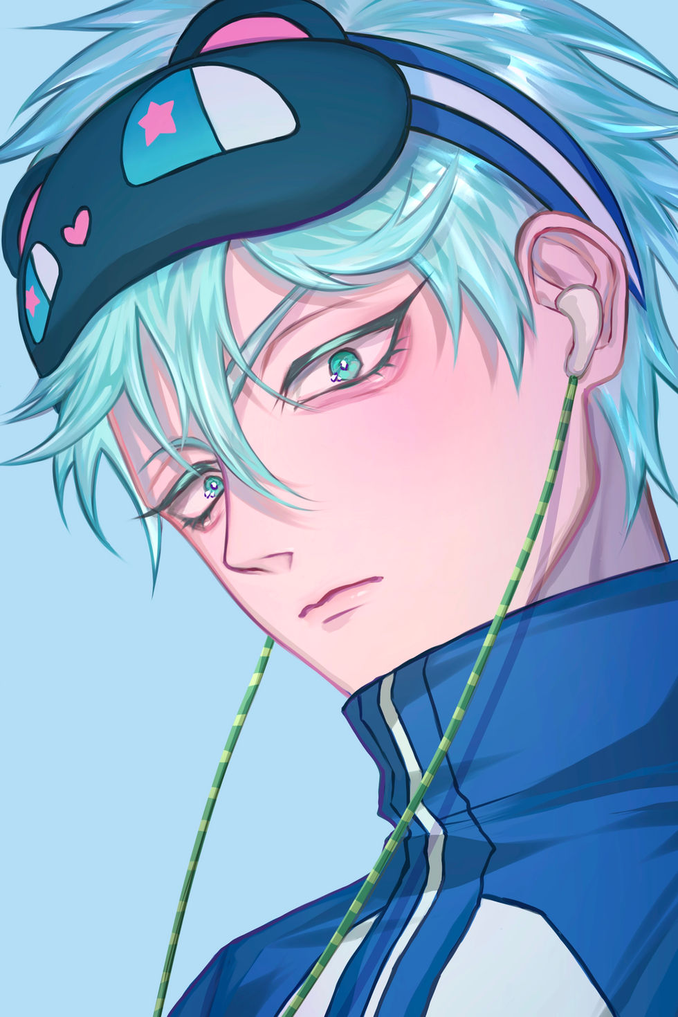 Illustration featuring "Till" from Alien Stage Decora AU