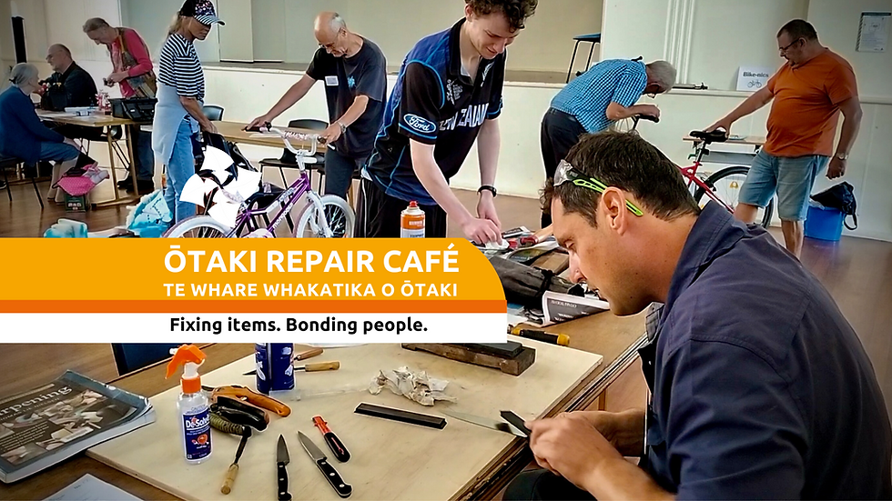Ōtaki Repair Café kicks off Sustainable September