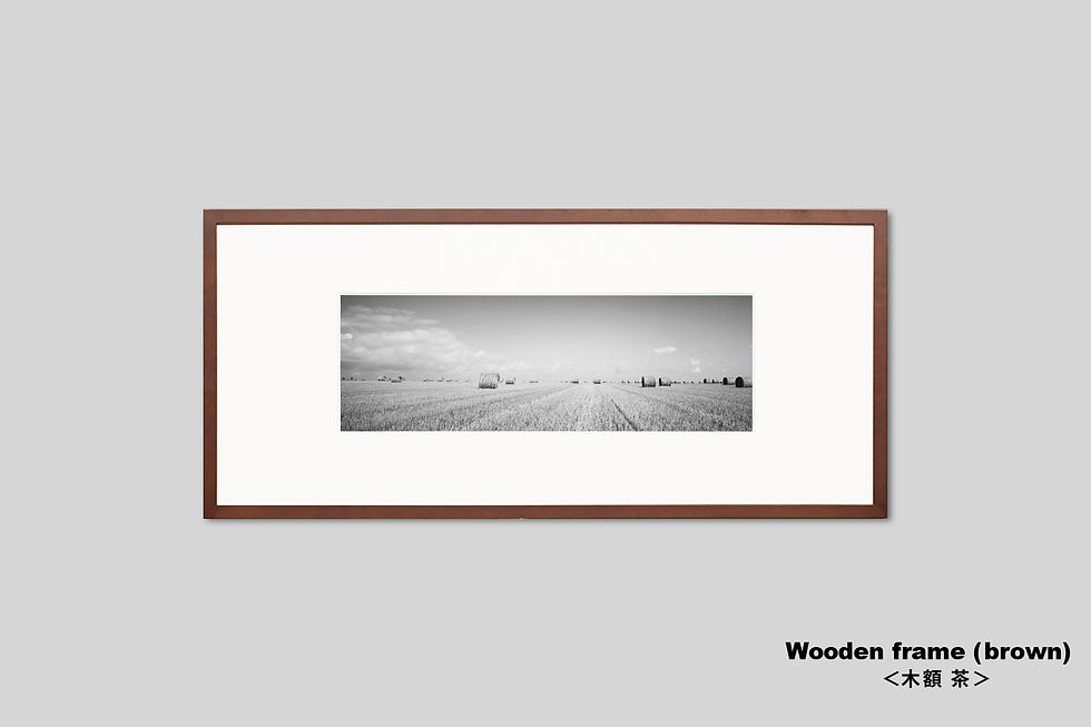 サムネイル： 写真,フランス,田園風景,インテリア,モノクロ,横長,ブルターニュ,干草,牧草地,インテリアフォト,IGREBOW,GallerySBアート,額入り,額装,オリジナルプリント,アートフレーム,フォトフレーム,おしゃれ,モダン,壁掛け,壁飾り,新築祝い