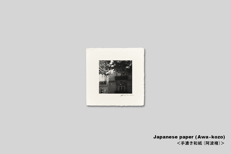 サムネイル： 手漉き和紙,写真,インテリア,フランス,パリ,街並み,風景,アート,壁掛け,おしゃれ,額装,モダン,モノクロ,正方形,インテリアフォト,オリジナルプリント,新築祝い,プレゼント,和室,壁飾り,装飾