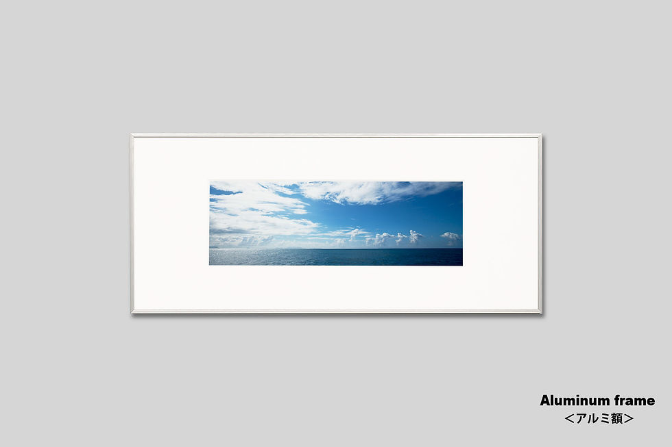 サムネイル： 写真,インテリア,海,夏の風景,自然,空,水平線,インテリアフォト,アート,額入り,額装,オリジナルプリント,アートフレーム,フォトフレーム,おしゃれ,モダン,壁掛け,IGREBOW,GallerySB,新築祝い