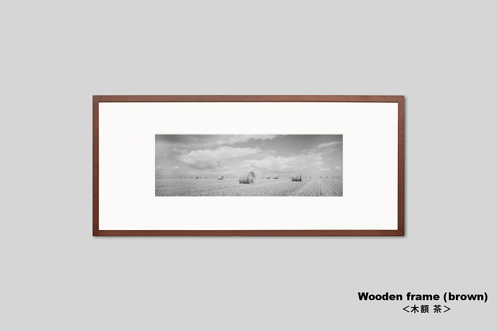 サムネイル： IGREBOW,GallerySB,写真,フランス,田園風景,インテリア,モノクロ,横長,干し草,インテリアフォト,アート,額入り,額装,オリジナルプリント,アートフレーム,フォトフレーム,おしゃれ,モダン,壁掛け,壁飾り,プレゼント