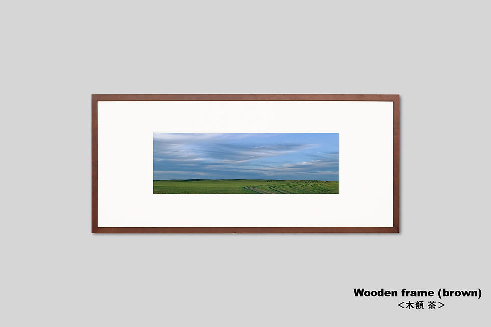 サムネイル： モンゴル,草原,写真,インテリア,風景,自然,道,インテリアフォト,アート,額入り,額装,横長,オリジナルプリント,アートフレーム,フォトフレーム,おしゃれ,モダン,壁掛け,壁飾り,装飾,部屋飾り,アートポスター,贈り物