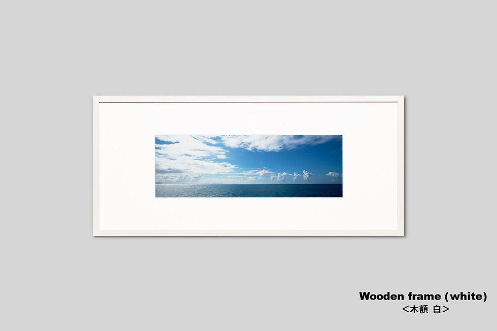 サムネイル： 写真,インテリア,海,夏の風景,自然,空,水平線,インテリアフォト,アート,額入り,額装,オリジナルプリント,アートフレーム,フォトフレーム,おしゃれ,モダン,壁掛け,IGREBOW,GallerySB,新築祝い