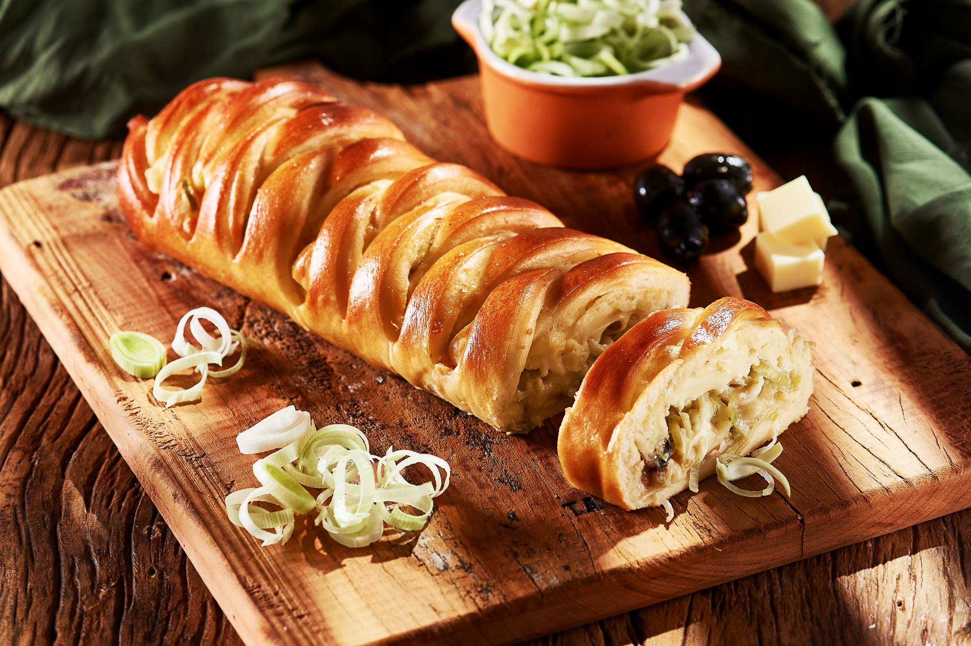 Arranged Food and Objects