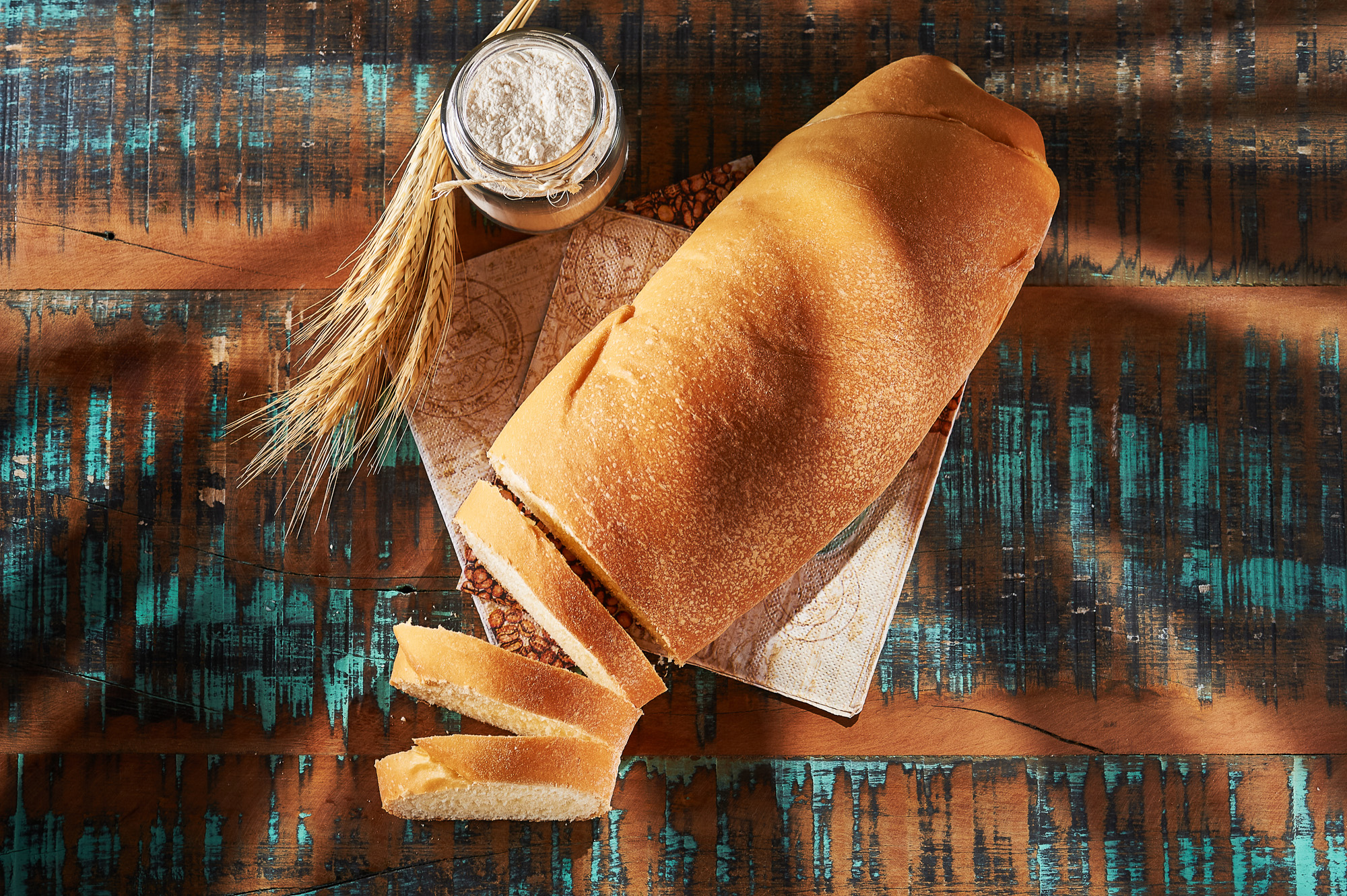 Arranged Food and Objects