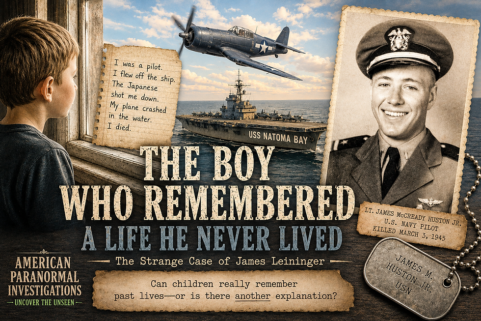 The Boy Who Remembered a Life He Never Lived