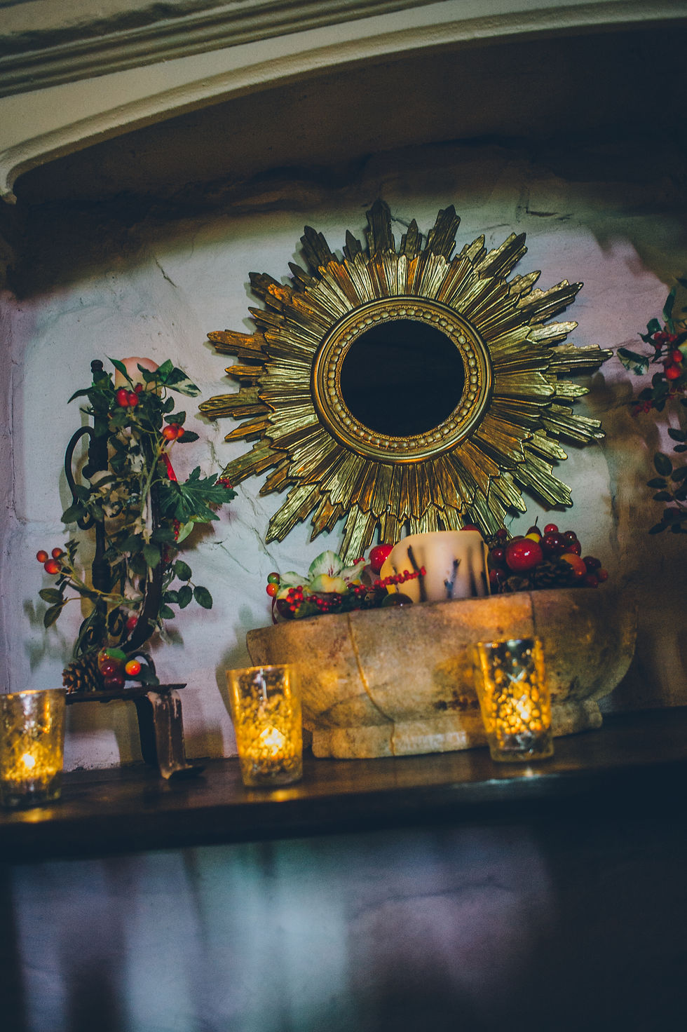 Miniatura: Antiqued Silver Votive Set