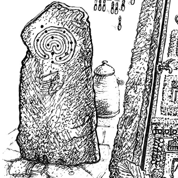 Miniatyrbilde: Talliston illustrert kart