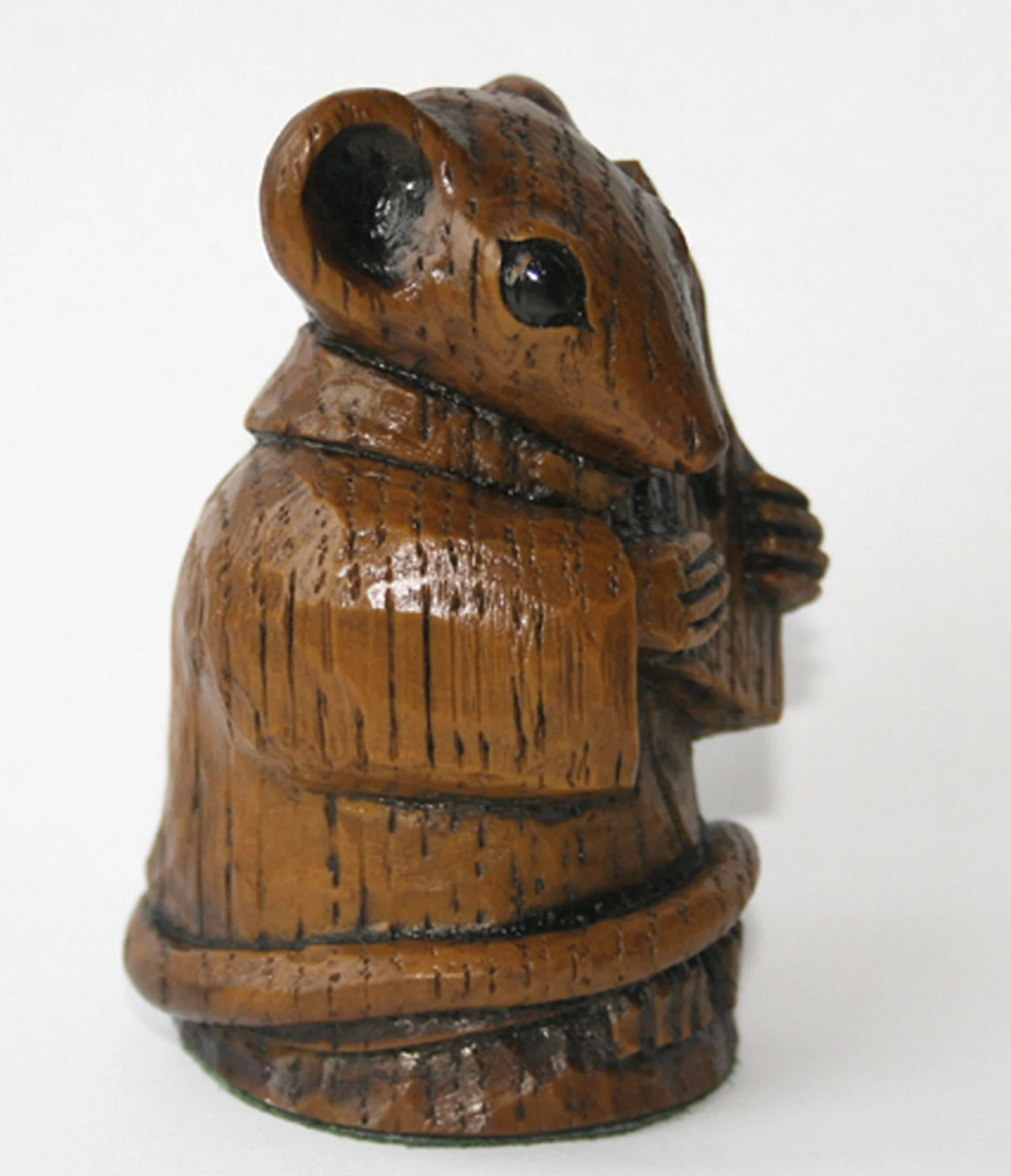 Miniatura: Travelling Fayre Mouse [Psalter Musician]
