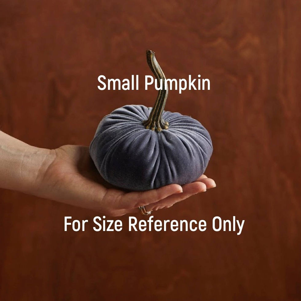 Miniatyrbilde: Velvet Autumn Pumpkins